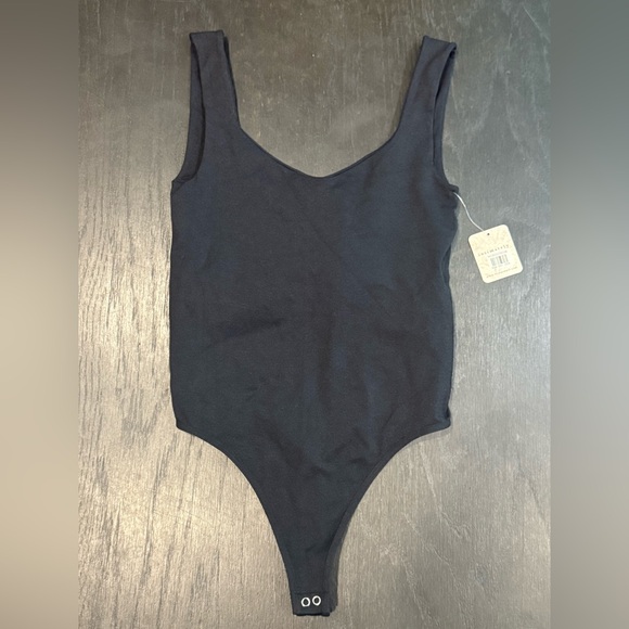New Free People Intimately Black Bodysuit XS/S - Picture 1 of 7